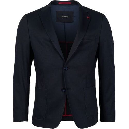 Roy Robson Colbert Slim Fit Jersey Donker Blauw / male