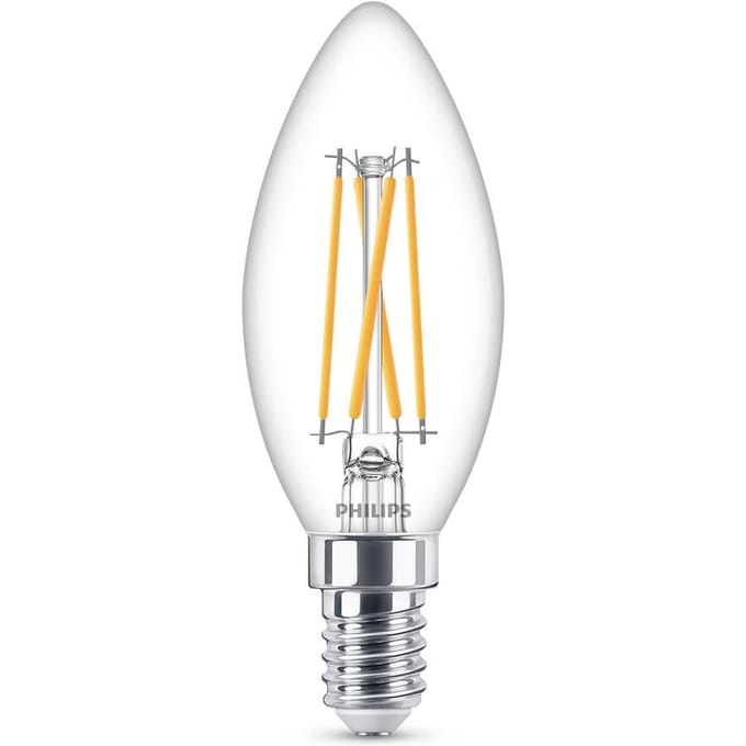 Philips LED kaarslamp E14 2,5W 827 WarmGlow