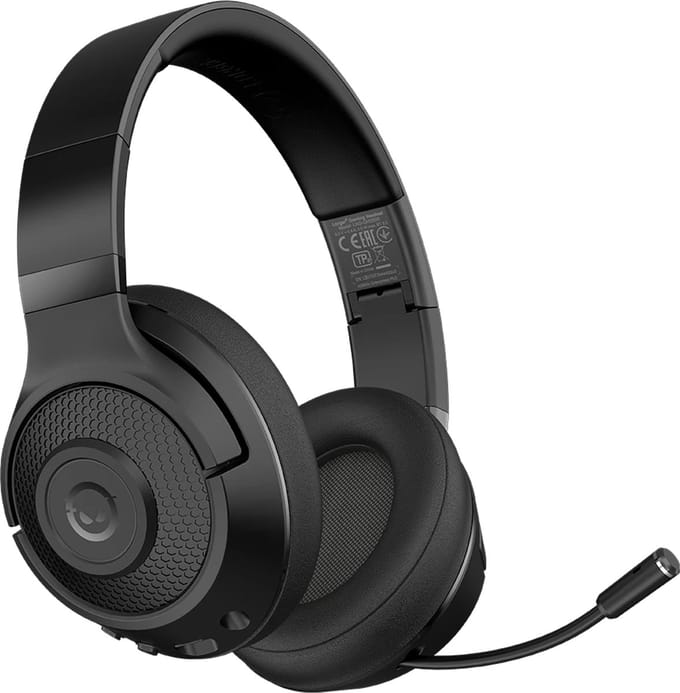Lorgar Noah 500 - Gaming Headset - Draadloos - Zwart