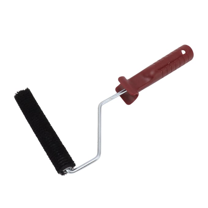 Glasvezel Roller Lichtgewicht Aluminiumlegering Roller Borstel Lamineer Bubbelroller voor Bad black