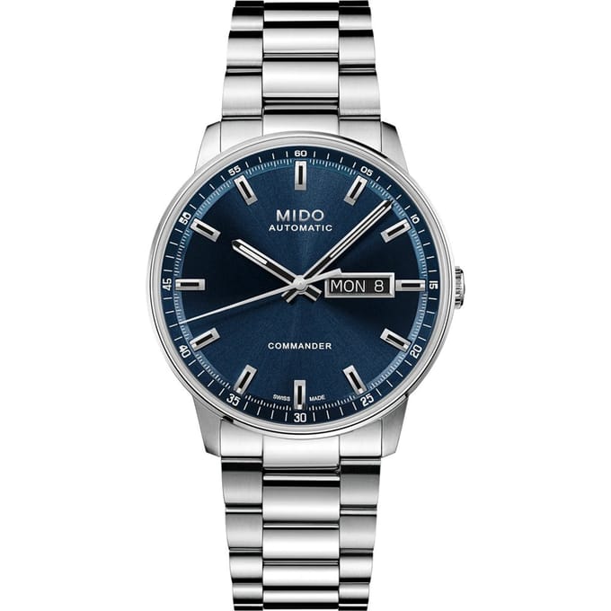 MIDO Commander M0214301104100 Commander Datoday Horloge