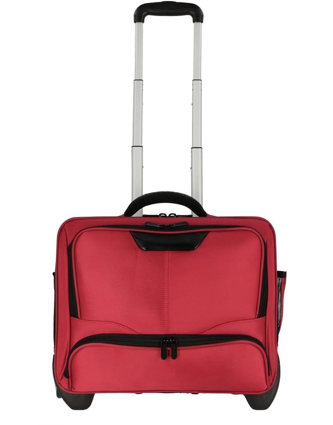Dermata Business Laptop Trolley Nylon 3456NY Rood