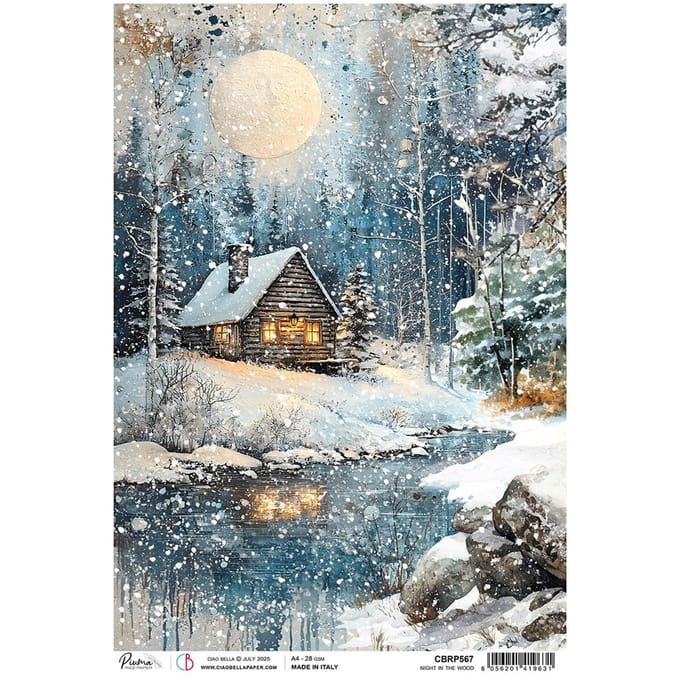Motief strozijde "Forest Tales - Night in the Wood"