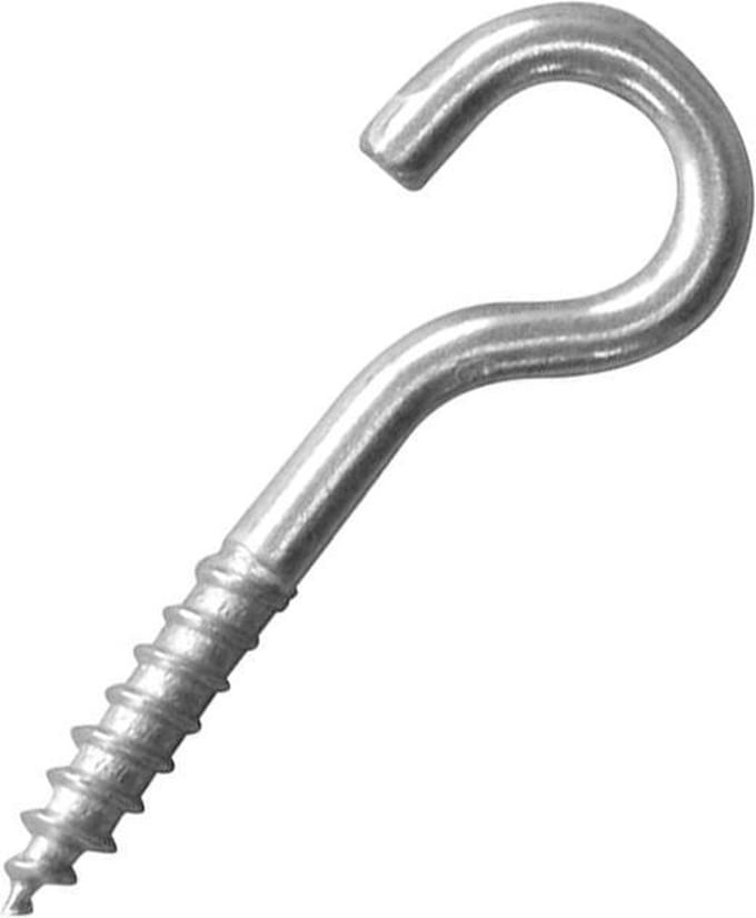 Schroefhaak 5 x 40 mm (4 stuks)