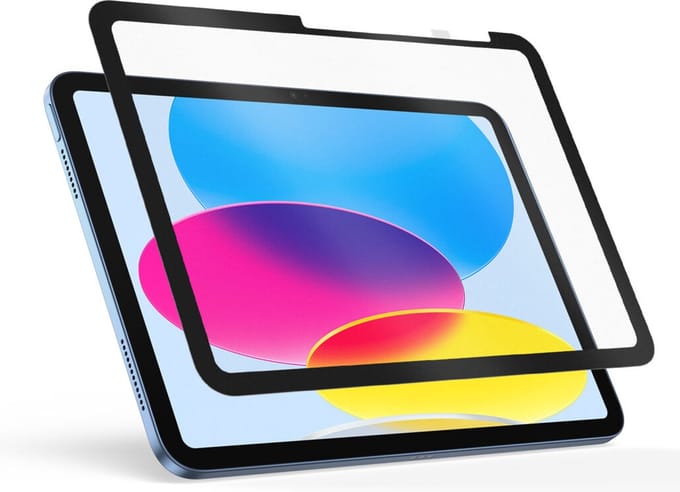 Dux Ducis -Tablet screenprotector geschikt voor Apple iPad Pro 11 (2024) - Nano Paper protector - Zwart/Transparant