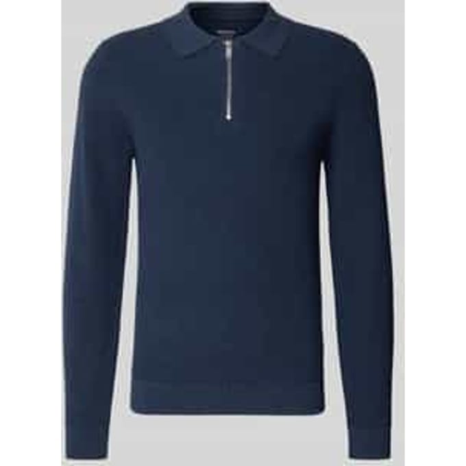 Gebreide pullover met reverskraag