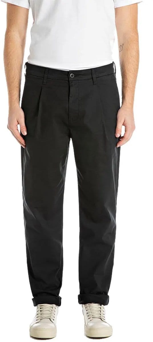 Replay M9053.000.84999 Broek Zwart 30 / 30 Man