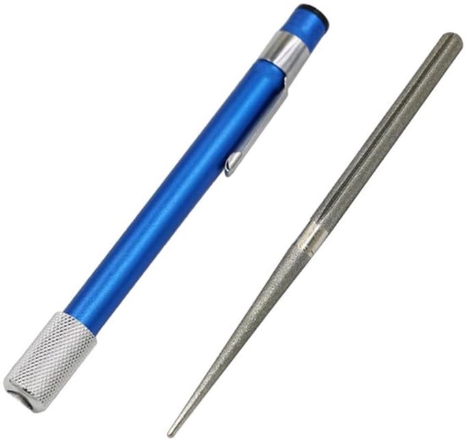 Dailygoody - Outdoor messenslijpstift - Draagbare slijpstift - Blauw