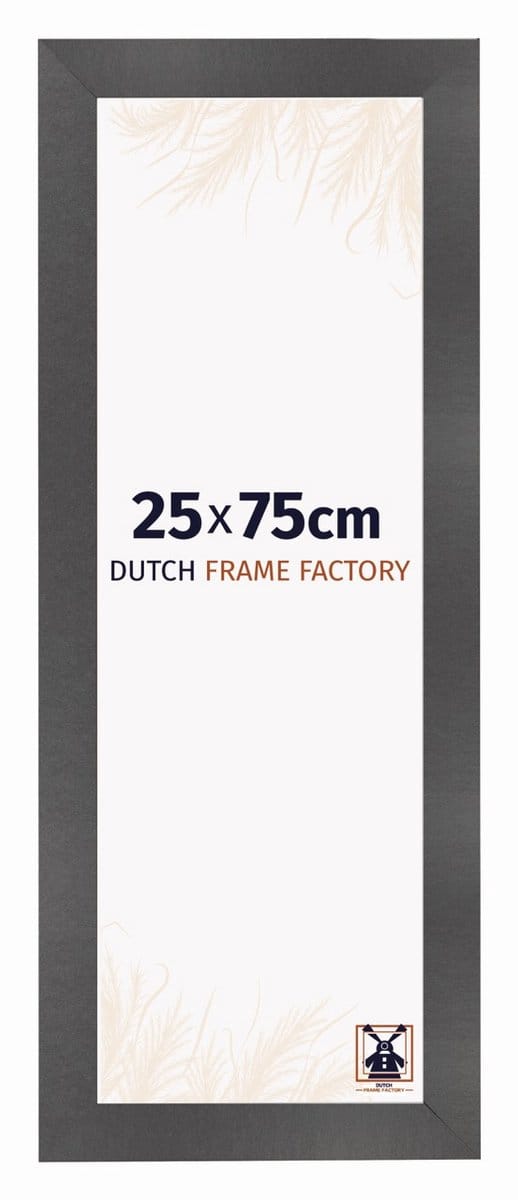 Fotolijst 25x75 cm - MDF - Zwart Mat - Praag