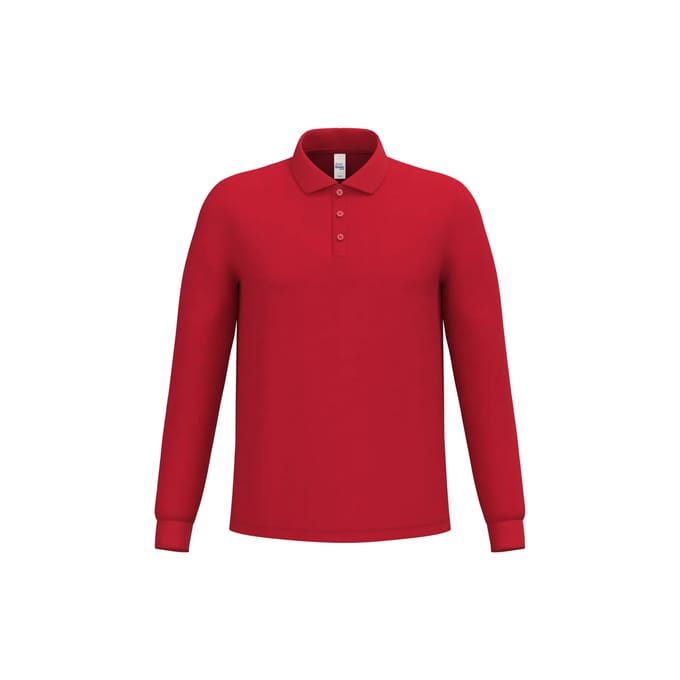 Polo met lange mouwen iDeal Basic Brand
