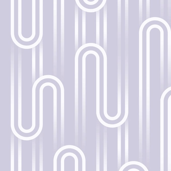 Envy vliesbehang Ups n Downs Lavender paars 10mx52cm