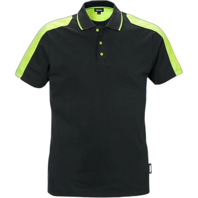 Fristads Stretch Poloshirt 7448 Rtp - Zwart - 3XL