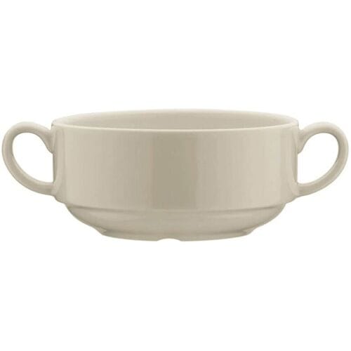 GGM Gastro (24 Stück) SEMPRE - Suppenobertasse - 320ml - Creme Crème
