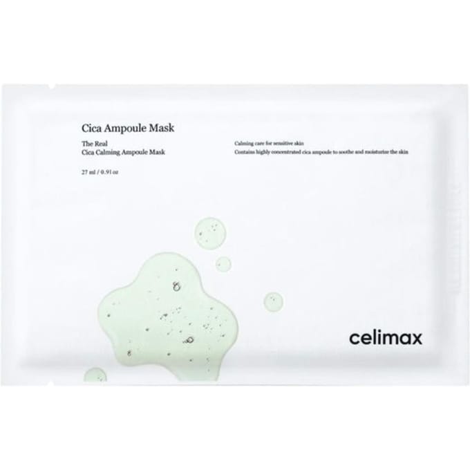 celimax Cica Calming Ampoule Mask 5ea AUTHENTIC STORE