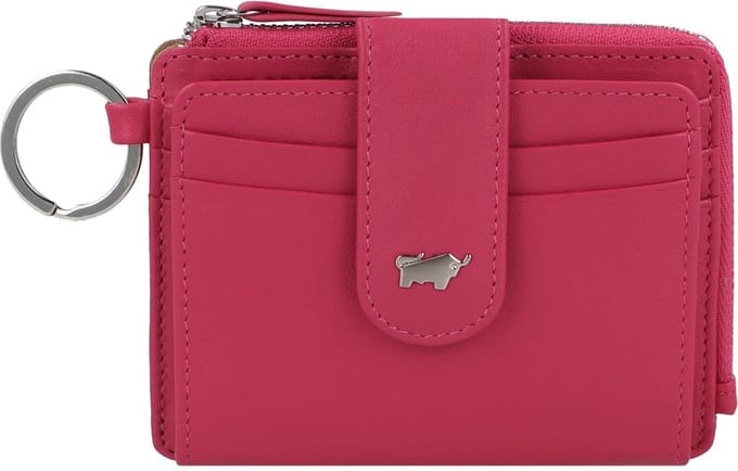 Braun Büffel Leren Kaarthoes Joy Card Case Lemongrass Lichtgroen