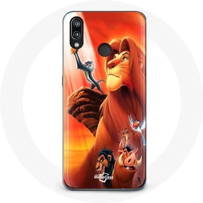 Case voor Huawei P20 Lite The Lion King Simba en Mufasa