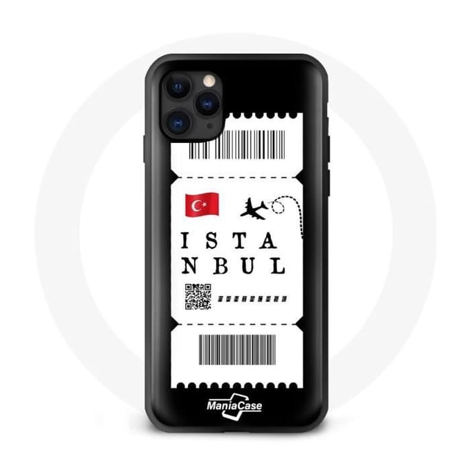 Coque iphone 11 pro billet d'avion istanbul