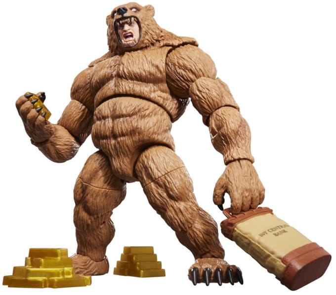 Hasbro Marvel Legends Series Marvel’s Grizzly, Spider-Man Comics Collectible 15-cm-scale Action Figure