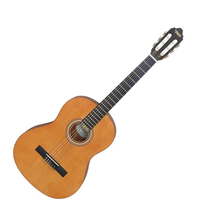 VALENCIA Guitare Classique 4/4 VC204H Largeur au Sillet 45mm Naturel