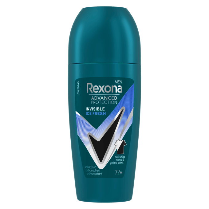 Rexona 72H Men Advanced Protection Invisible Ice Roll-on 50 ml