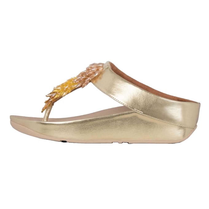 Fit Flop Dames/Dames Rumba Ombre teensandalen (Gouden)