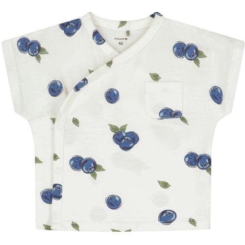 Prénatal newborn overslagshirt Ivory White 62 unisex