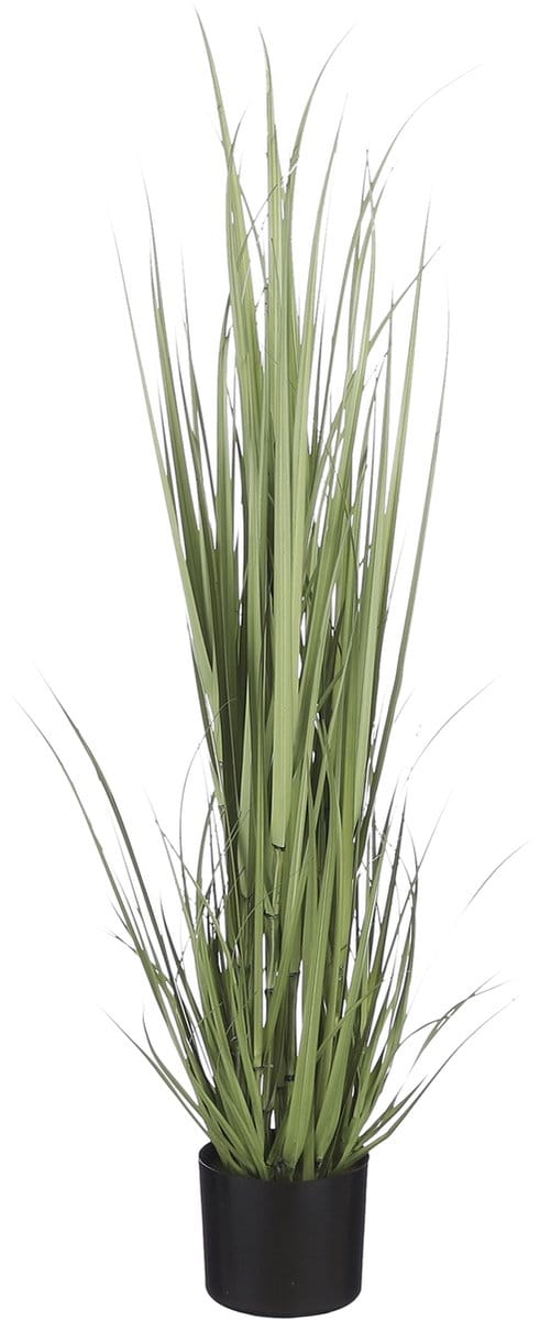 Mica Decorations Uiengras Kunstplant - H120 x Ø45 cm - Groen