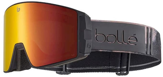 BOLLÉ - blackridge dark brush - Skibril - Zwart