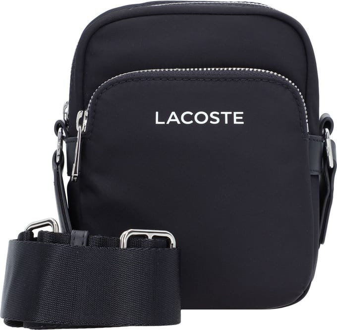 LACOSTE Schoudertas Active Nylon Camera Bag Abimes Donkerblauw