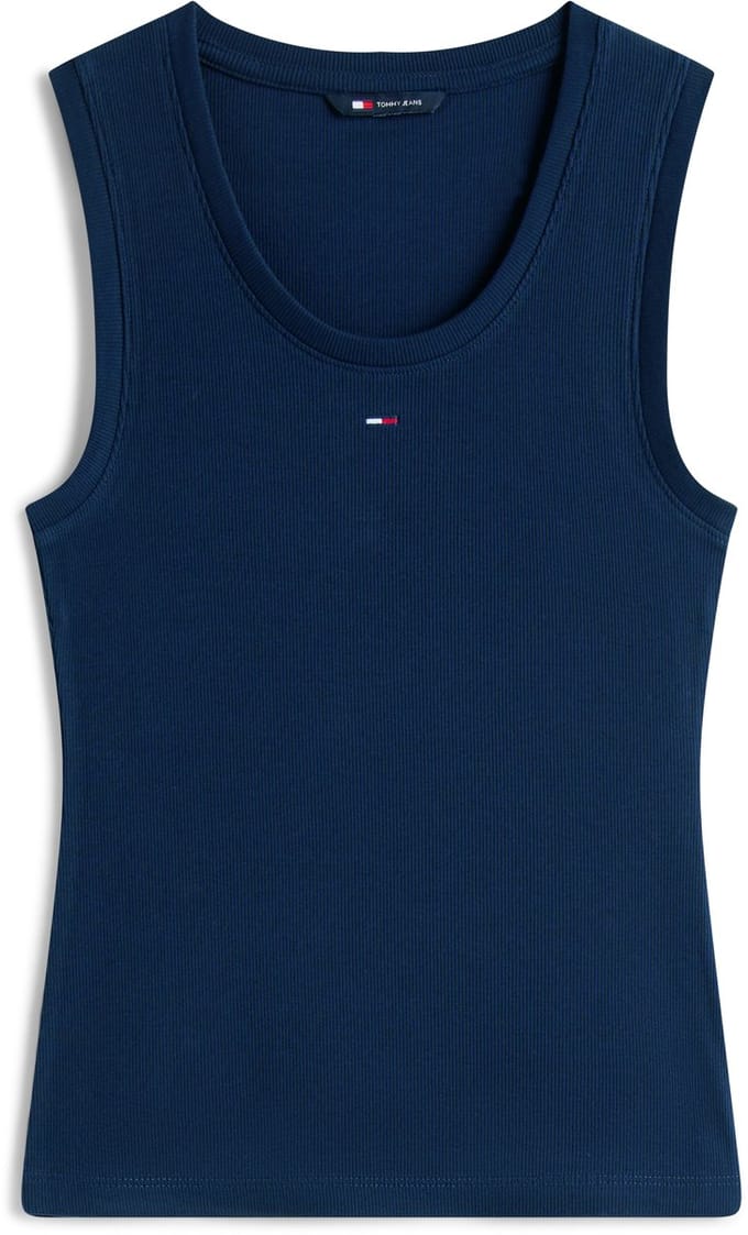 Slim Fit Tanktop van katoenmix