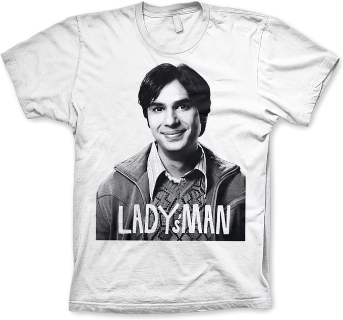 The Big Bang Theory Heren Tshirt -S- Lady's Man Wit