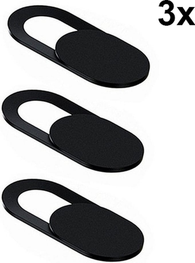 3x Webcam Cover Privacy schuifje slider shutter voor Telefoon Laptop Computer webcam en camera / HaverCo