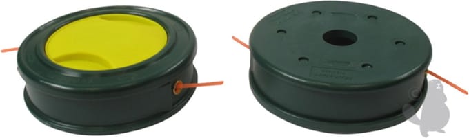 Nylon kop manueel -aanpasbaar als een mes - voor draad tot 3,3mm