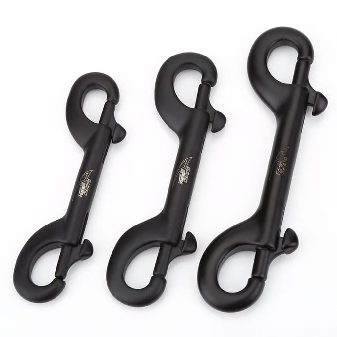 Dailygoods- Duikhaak 90mm - Roestvrij Staal - Dubbele Haak - Antiroest