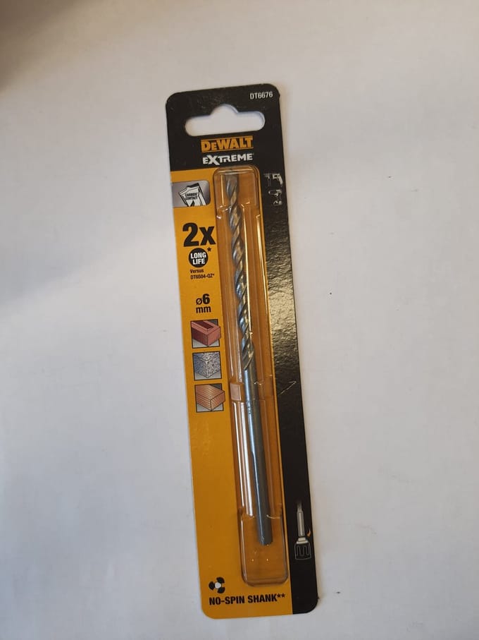 DEWALT DT6677-XJ - BETONBOOR - EXTREME - 6,0mm - 6,0X130X200MM