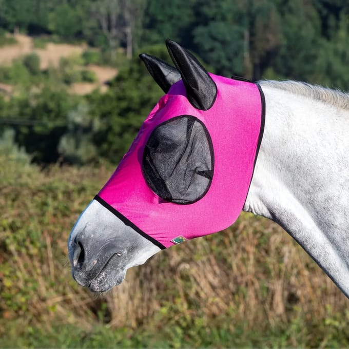 Vliegenmasker met oorbeschermers voor paarden USG