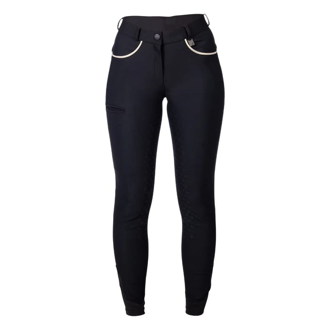 Damesbroek met volledige grip Lauria Garrelli Limone