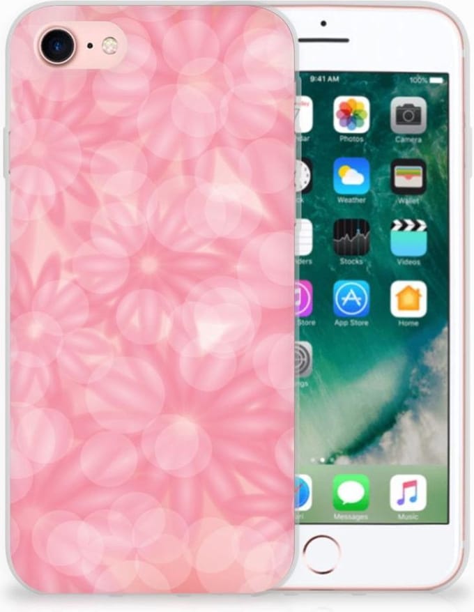 iPhone SE 2022 | SE 2020 | 8 | 7 TPU Case Spring Flowers