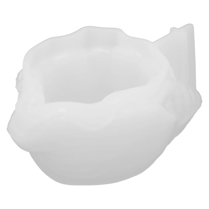 Schelpvormige Siliconen Opbergmal DIY Schelp Dienblad Hars Siliconen Mal voor Kleine Accessoires Opbergen white