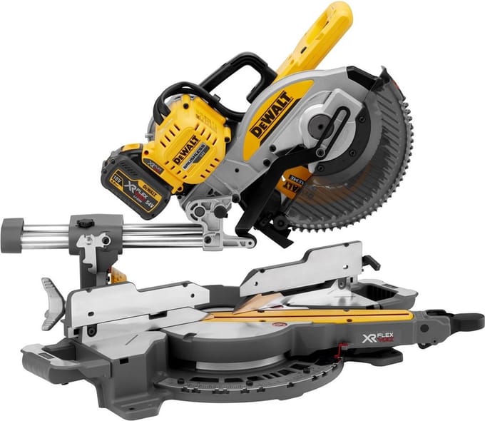 DeWALT DCS727T2 Accu Afkort-/Verstekzaag 250mm 54V XR FlexVolt 6.0Ah