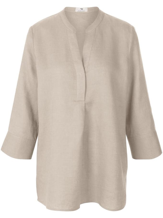 Blouse Van Peter Hahn beige