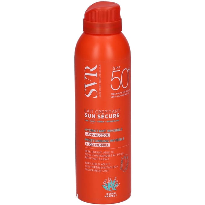 SVR Sun Secure Crackling Milk SPF50+ - 200ml Hydraterende Lotion