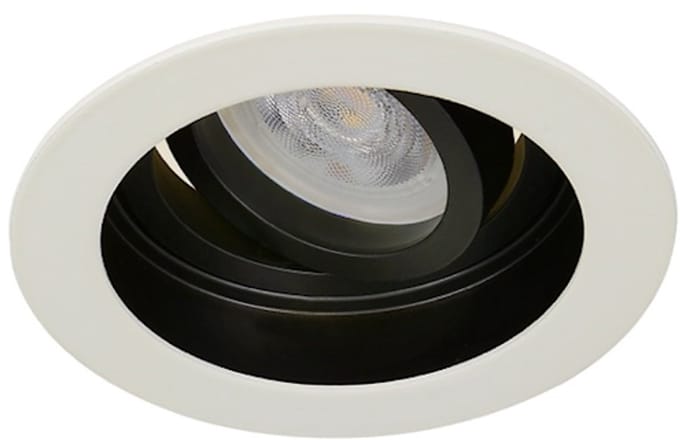 LED inbouwspot Daniel -Verdiept Wit -Extra Warm Wit -Dimbaar -4W -Philips LED