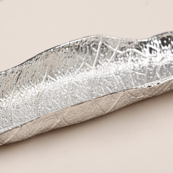 Wierookhouder Asvanger Lange Bladeren Wierookvat Meditatie Home Decor Accessoires A gray