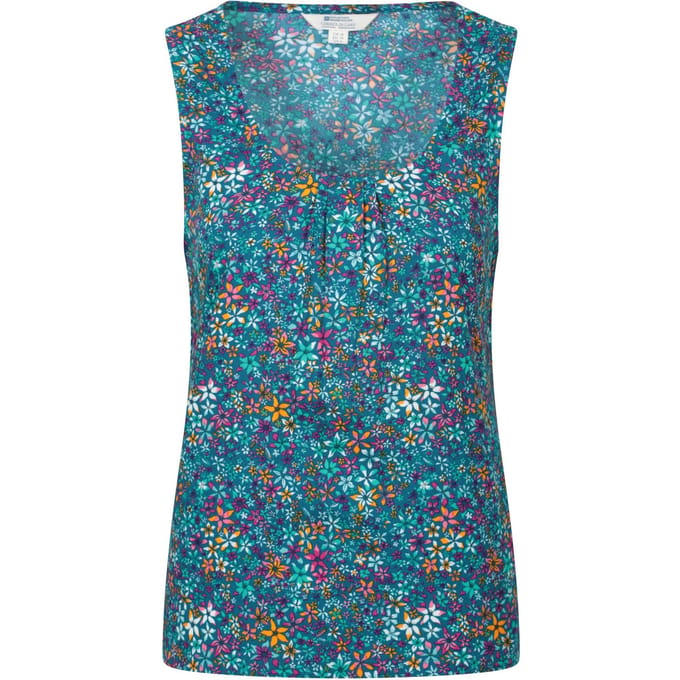 Mountain Warehouse Dames/Dames Orchidee Tank Top (Teal)