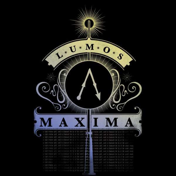 Harry Potter Lumos Maxima trui - Zwart - M