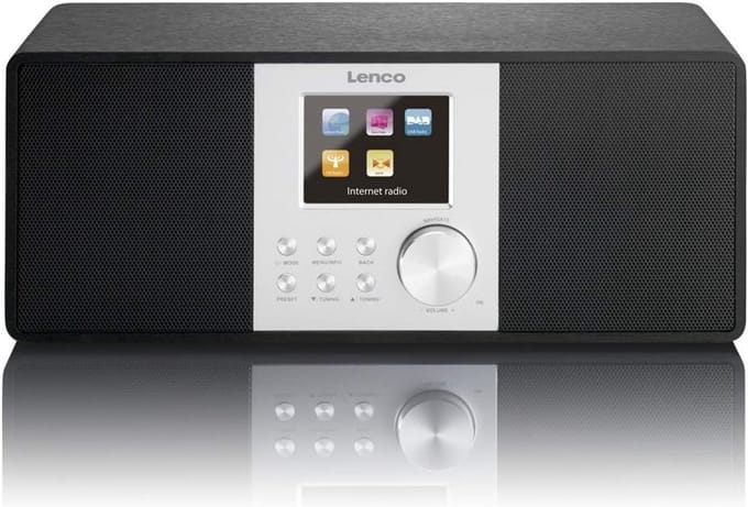 Digitale Internet Radio met DAB+, WiFi Streaming en Wekkerfunctie - Kleurenscherm