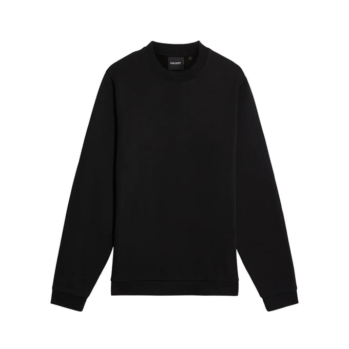 Lyle & Scott Logo Brushback Crew Neck Sweatshirt
