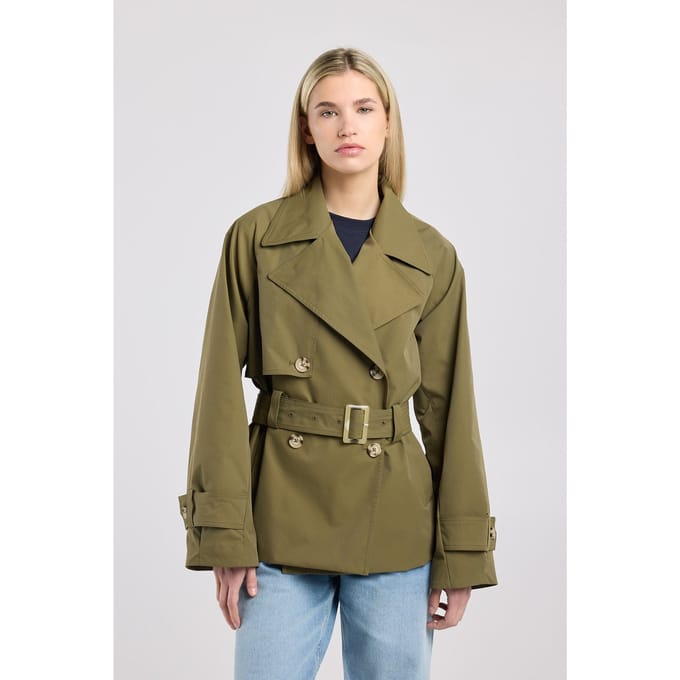 America Today Jordyn Olive Taglia: M | Giacche corte Outlet | Donna | Verde