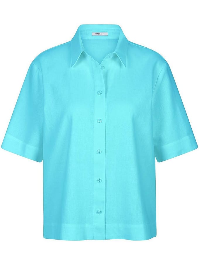 Blouse Van Peter Hahn blauw